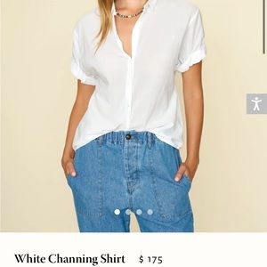 Xirena White Channing Shirt